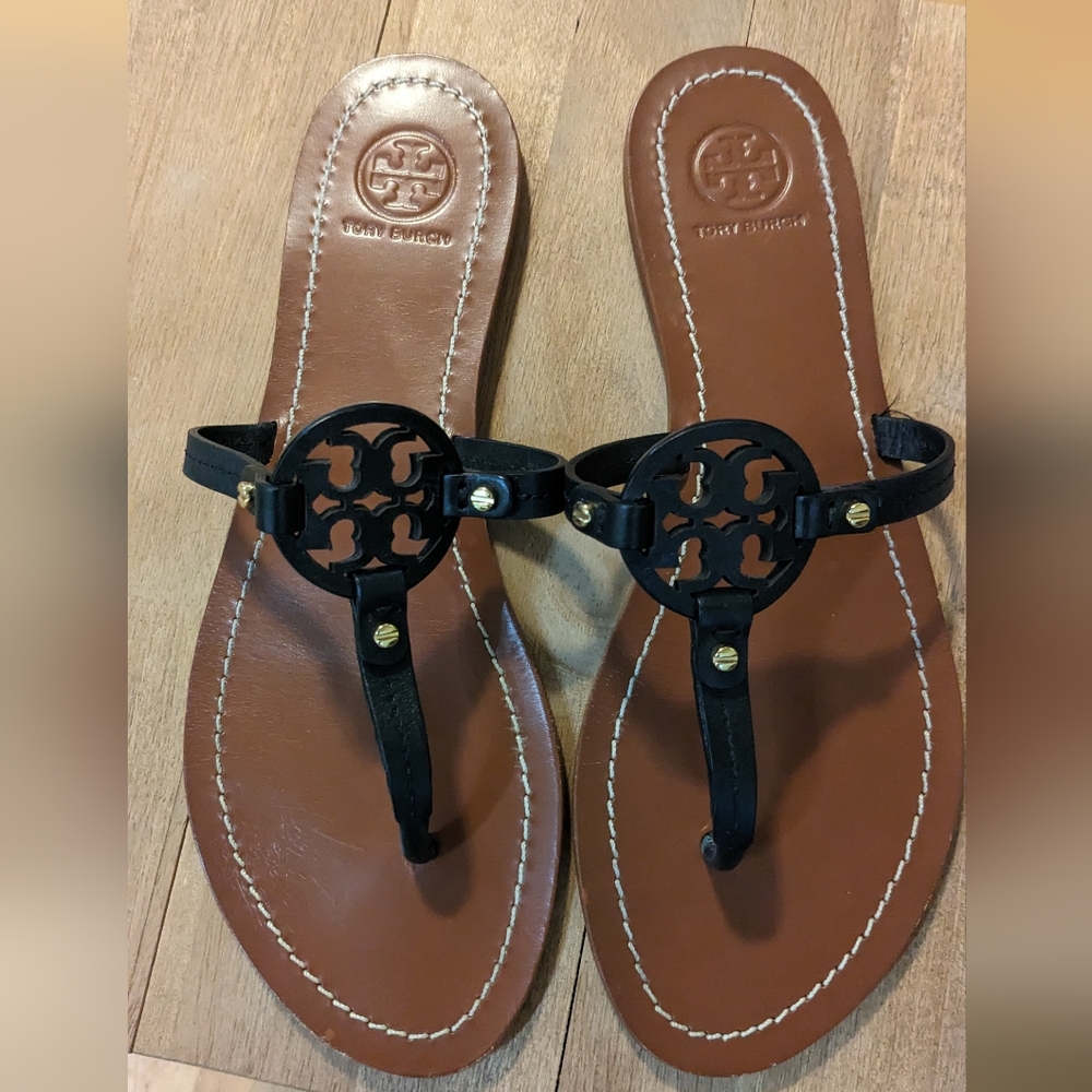 Tory Burch mini miller leather black size 7.5